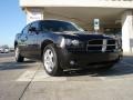 2008 Brilliant Black Crystal Pearl Dodge Charger R/T AWD  photo #1