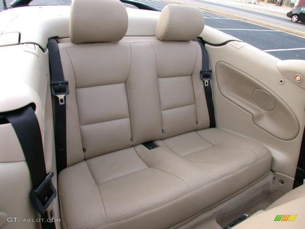 Sand Beige Interior 2002 Saab 9-3 SE Convertible Photo #42308732