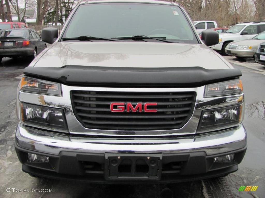 2005 Canyon SL Extended Cab 4x4 - Silver Birch Metallic / Pewter photo #17