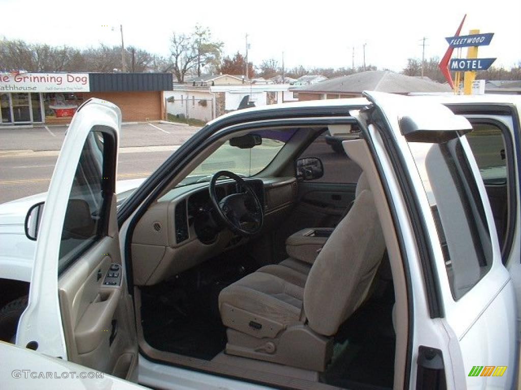 2006 Silverado 1500 Z71 Extended Cab 4x4 - Summit White / Tan photo #10