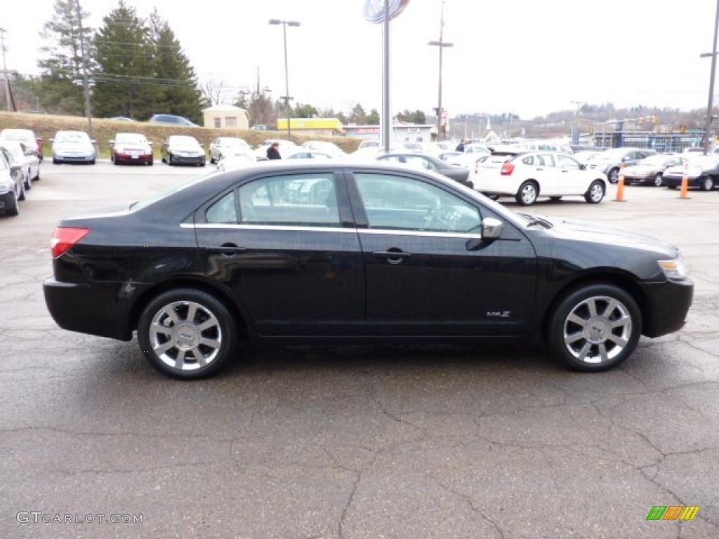 2008 MKZ AWD Sedan - Black / Dark Charcoal photo #5