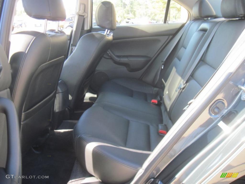 2008 TSX Sedan - Carbon Gray Pearl / Ebony photo #9