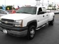 2004 Summit White Chevrolet Silverado 3500HD Crew Cab 4x4 Dually  photo #5