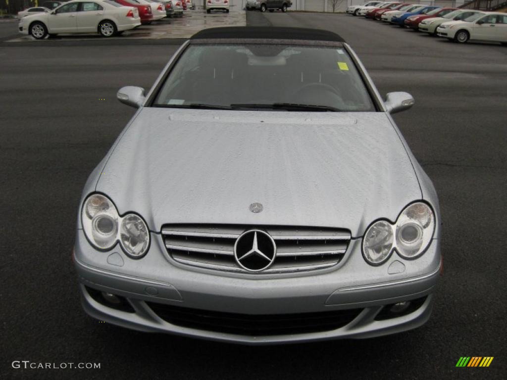 Iridium Silver Metallic 2006 Mercedes-Benz CLK 350 Cabriolet Exterior Photo #42314283