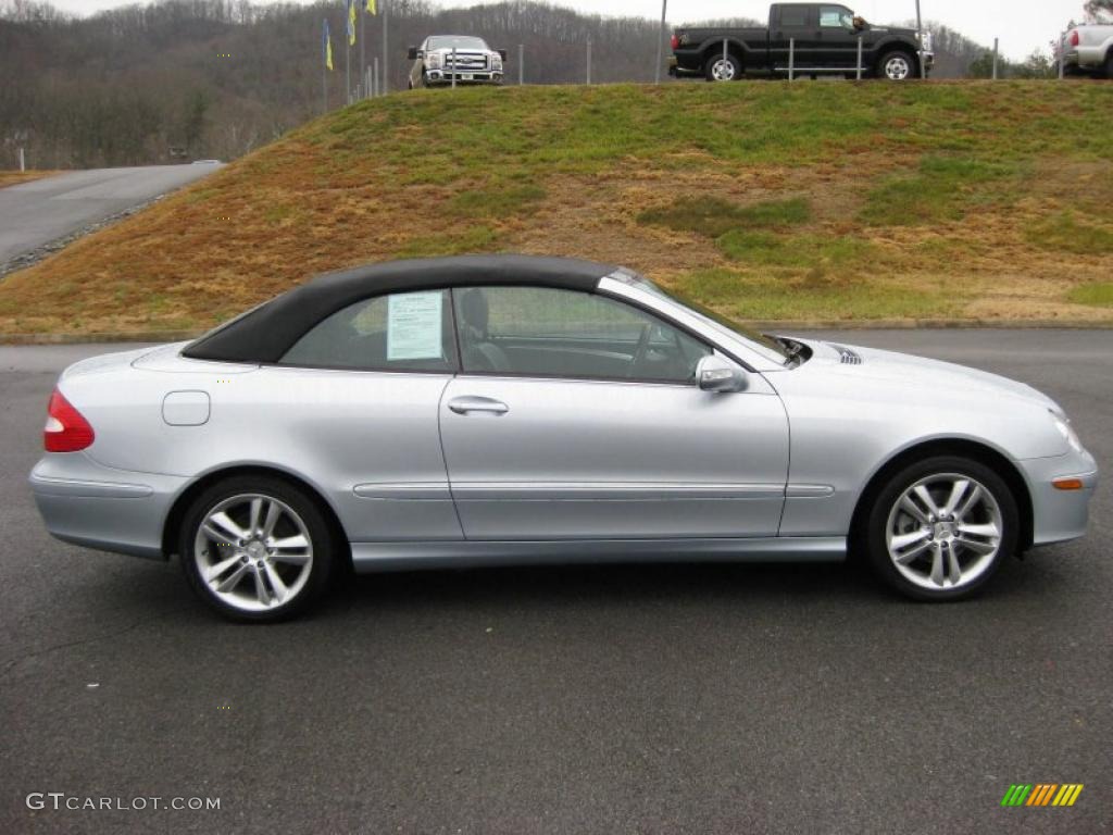 Iridium Silver Metallic 2006 Mercedes-Benz CLK 350 Cabriolet Exterior Photo #42314315