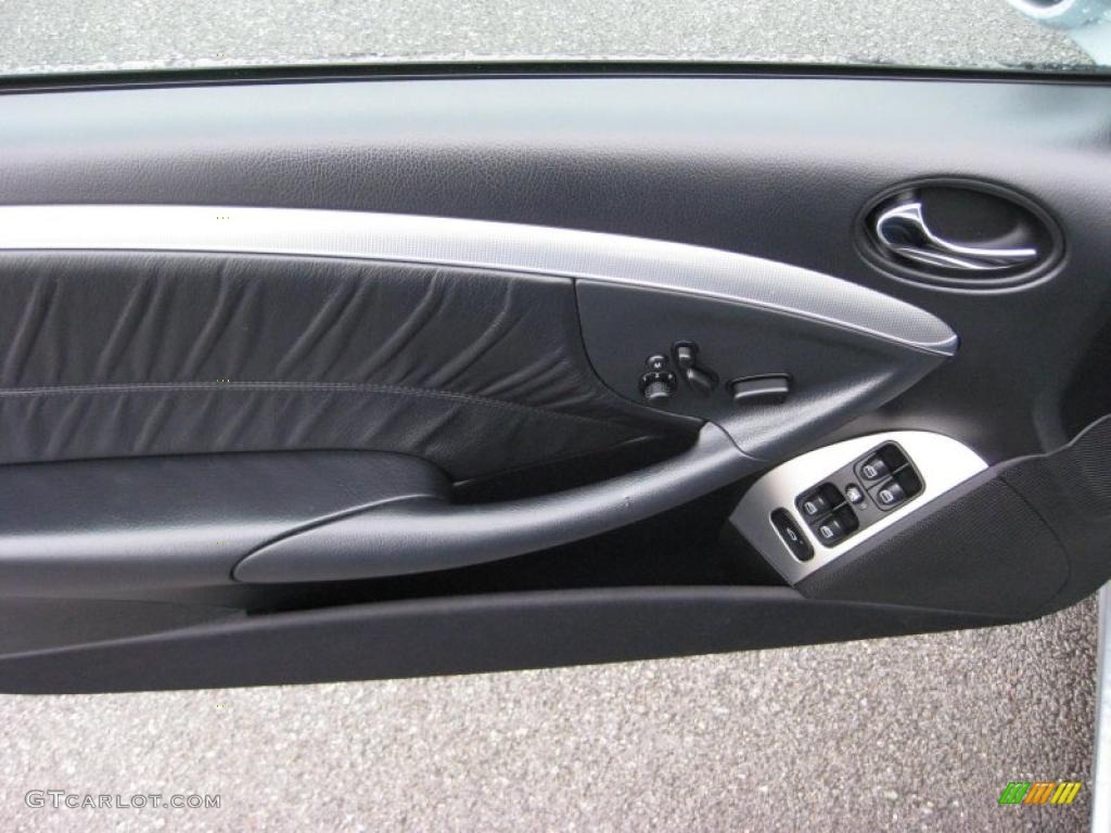 2006 Mercedes-Benz CLK 350 Cabriolet Black Door Panel Photo #42314465