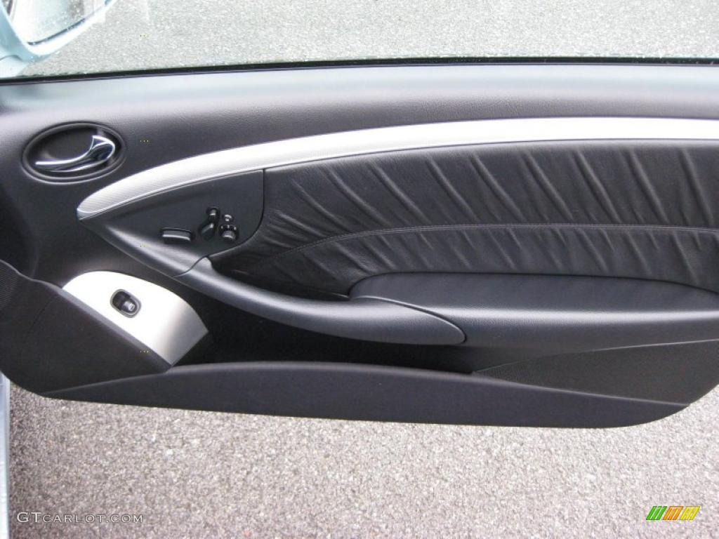 2006 Mercedes-Benz CLK 350 Cabriolet Black Door Panel Photo #42314547