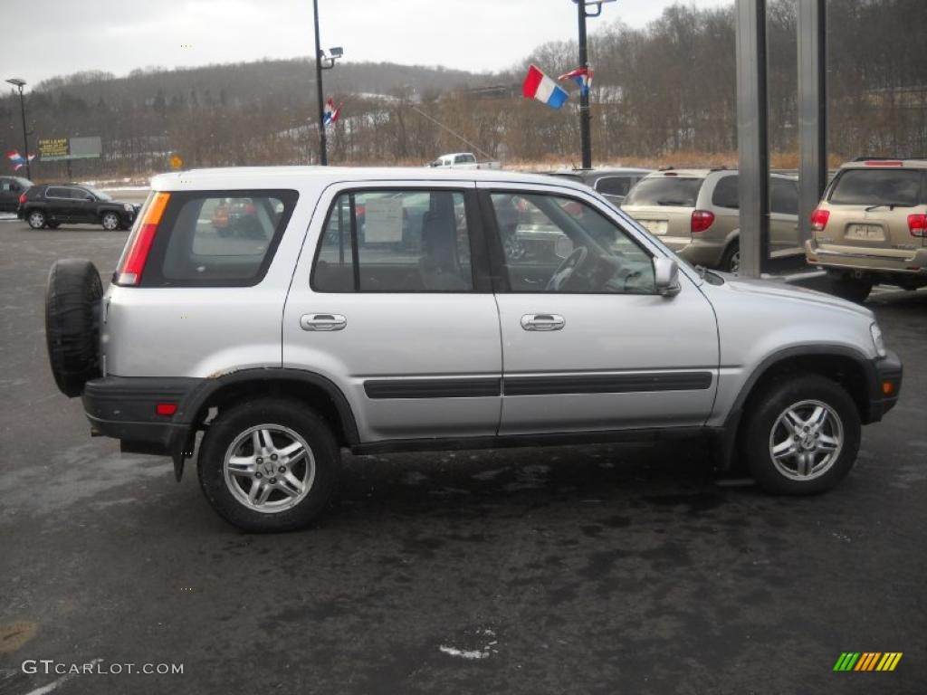 1999 CR-V EX 4WD - Sebring Silver Metallic / Charcoal photo #3