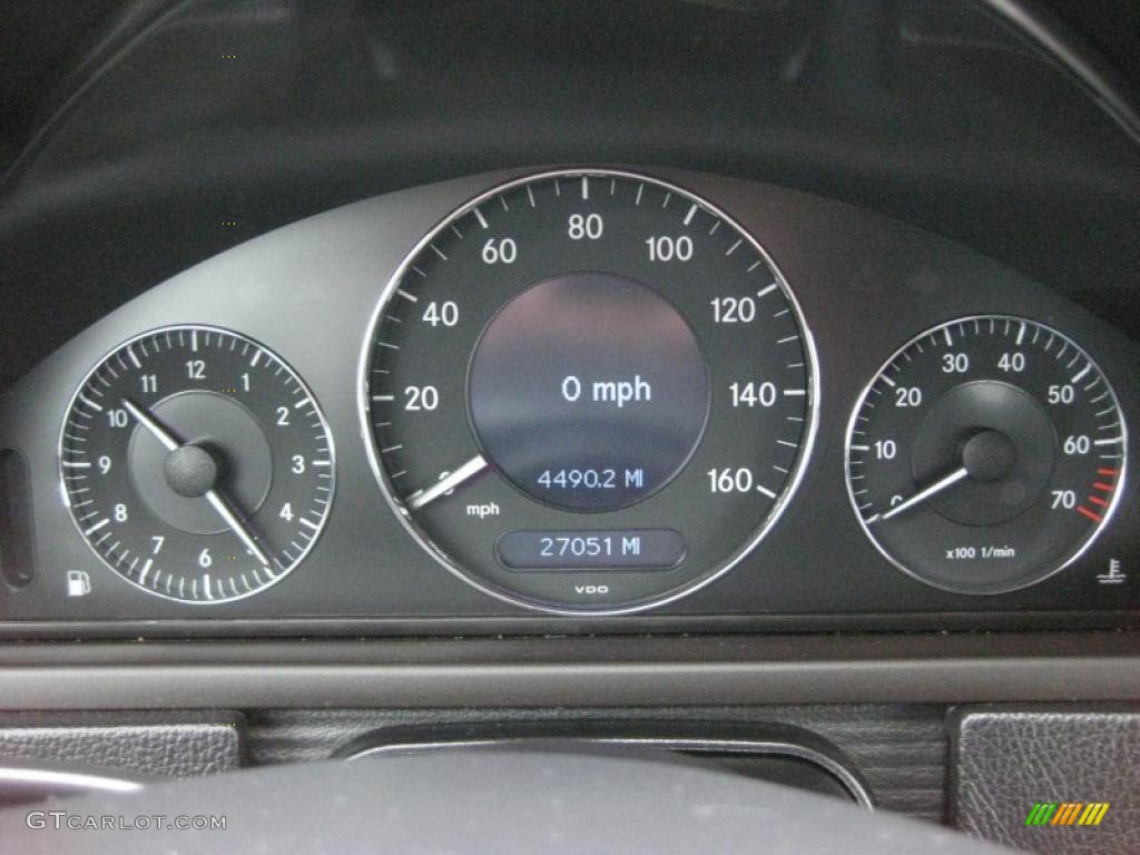 2006 Mercedes-Benz CLK 350 Cabriolet Gauges Photo #42314623