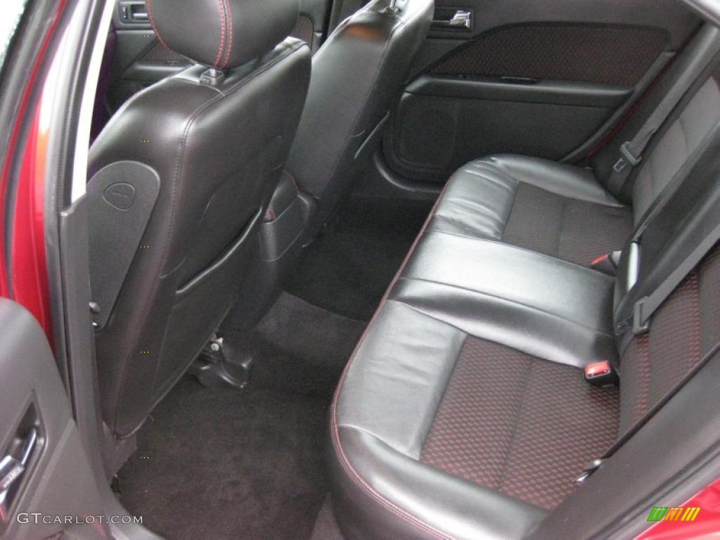 Charcoal Black Interior 2007 Ford Fusion SE Photo #42314907