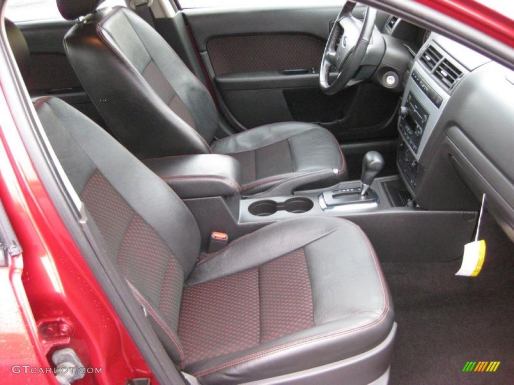 Charcoal Black Interior 2007 Ford Fusion SE Photo #42314959