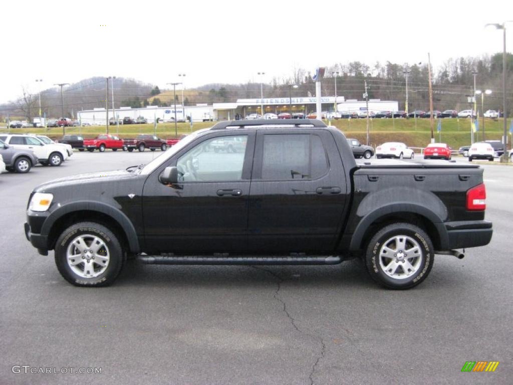 Black 2007 Ford Explorer Sport Trac XLT 4x4 Exterior Photo #42315151