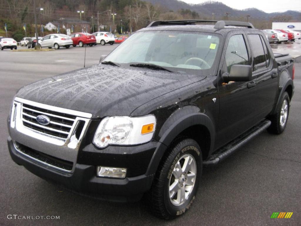 Black 2007 Ford Explorer Sport Trac XLT 4x4 Exterior Photo #42315167