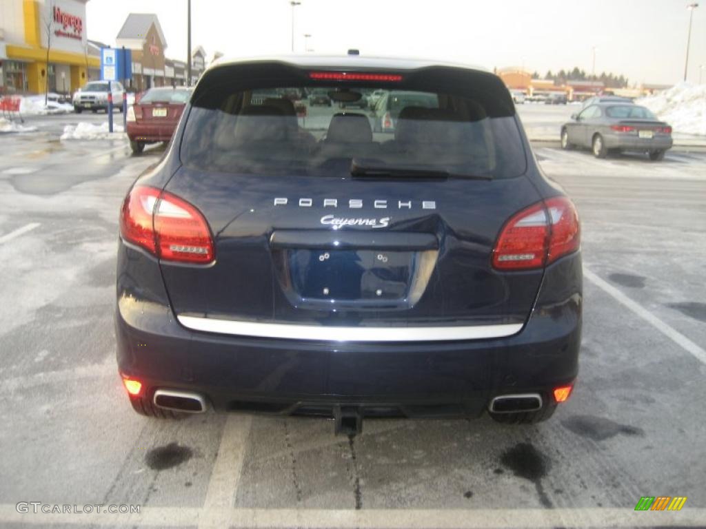 2011 Cayenne S - Dark Blue Metallic / Luxor Beige photo #10