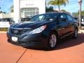 2011 Pacific Blue Pearl Hyundai Sonata GLS  photo #1