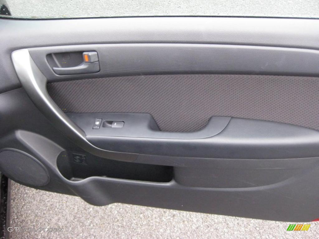 2010 Kia Forte Koup EX Black Door Panel Photo #42316019
