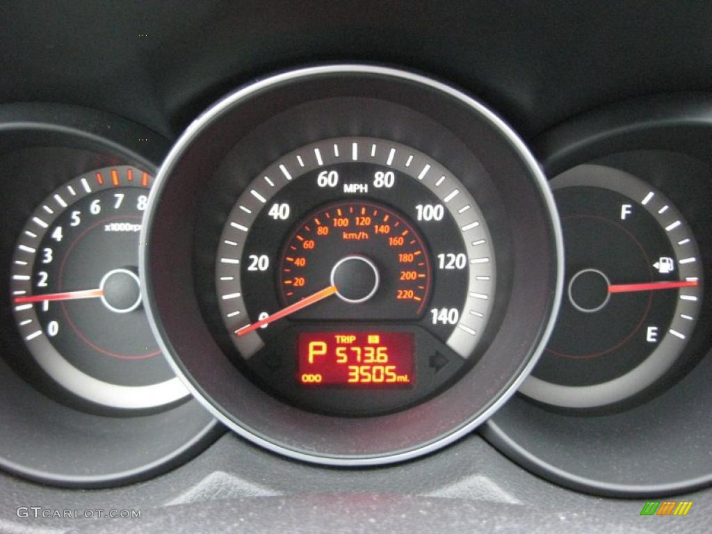 2010 Kia Forte Koup EX Gauges Photo #42316099