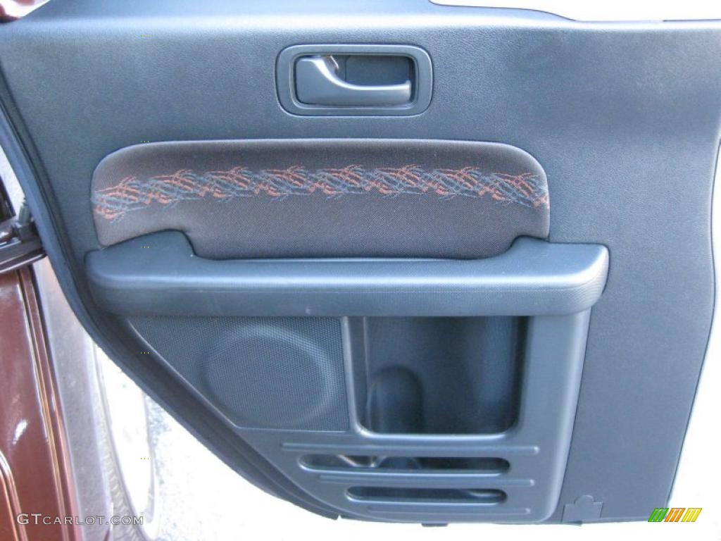 2007 Honda Element SC Black/Copper Door Panel Photo #42317291