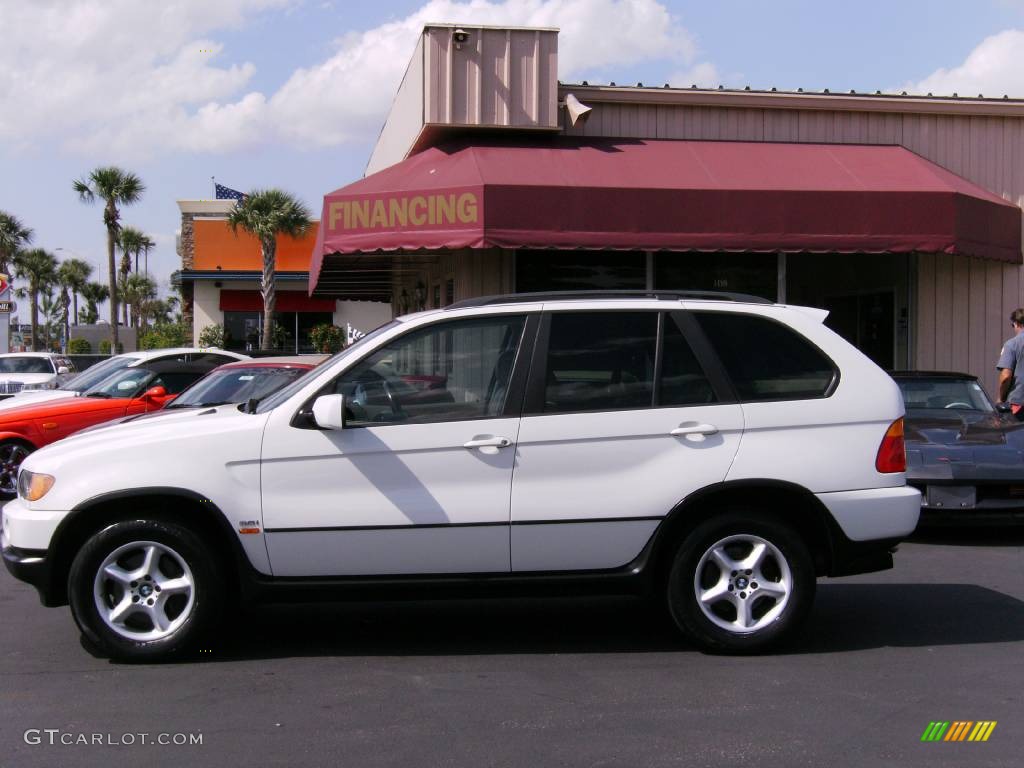 2002 X5 3.0i - Alpine White / Beige photo #6