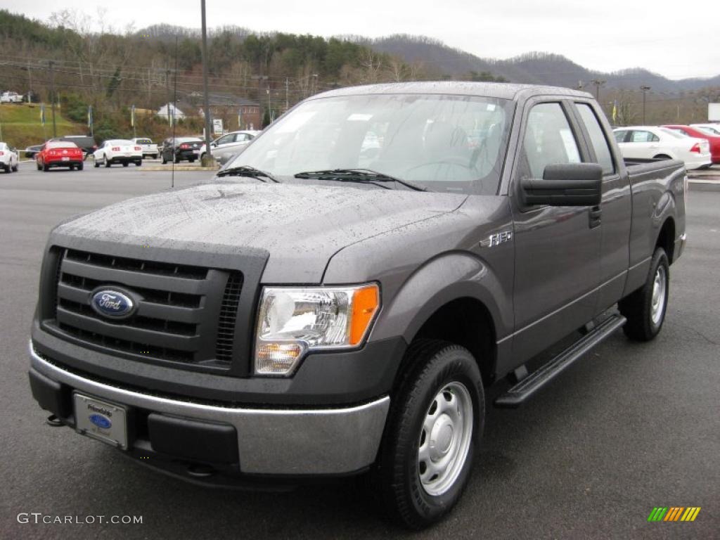 Sterling Grey Metallic 2011 Ford F150 XL SuperCab 4x4 Exterior Photo #42317775