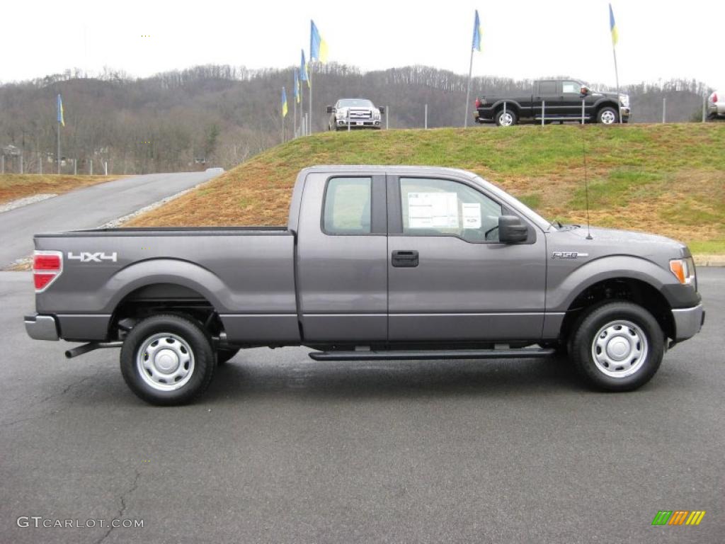 Sterling Grey Metallic 2011 Ford F150 XL SuperCab 4x4 Exterior Photo #42317823