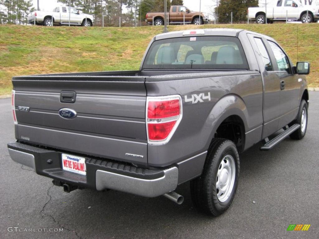 Sterling Grey Metallic 2011 Ford F150 XL SuperCab 4x4 Exterior Photo #42317839