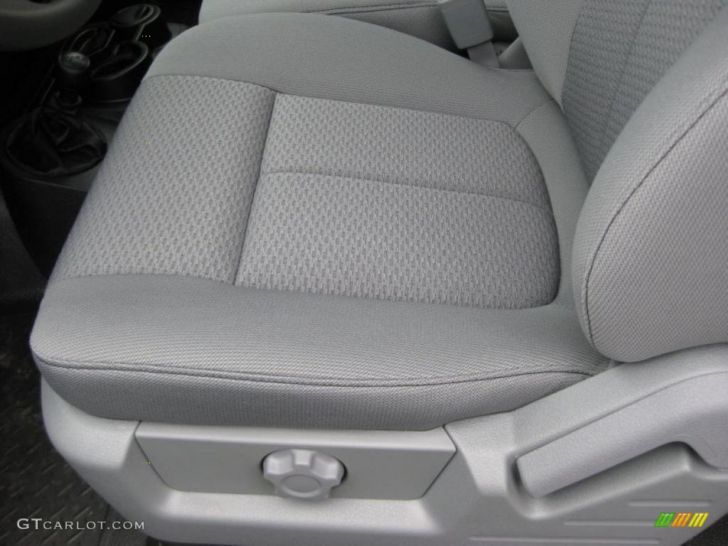 Steel Gray Interior 2011 Ford F150 XL SuperCab 4x4 Photo #42317967