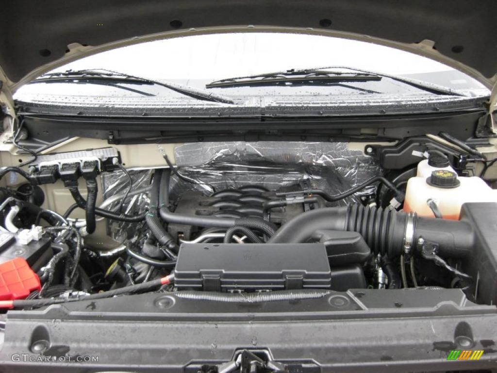 2011 Ford F150 Lariat SuperCrew 4x4 5.0 Liter Flex-Fuel DOHC 32-Valve Ti-VCT V8 Engine Photo #42318383