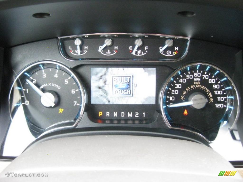 2011 Ford F150 Lariat SuperCrew 4x4 Gauges Photo #42318695