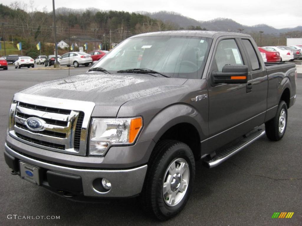Sterling Grey Metallic 2011 Ford F150 XLT SuperCab 4x4 Exterior Photo #42318727