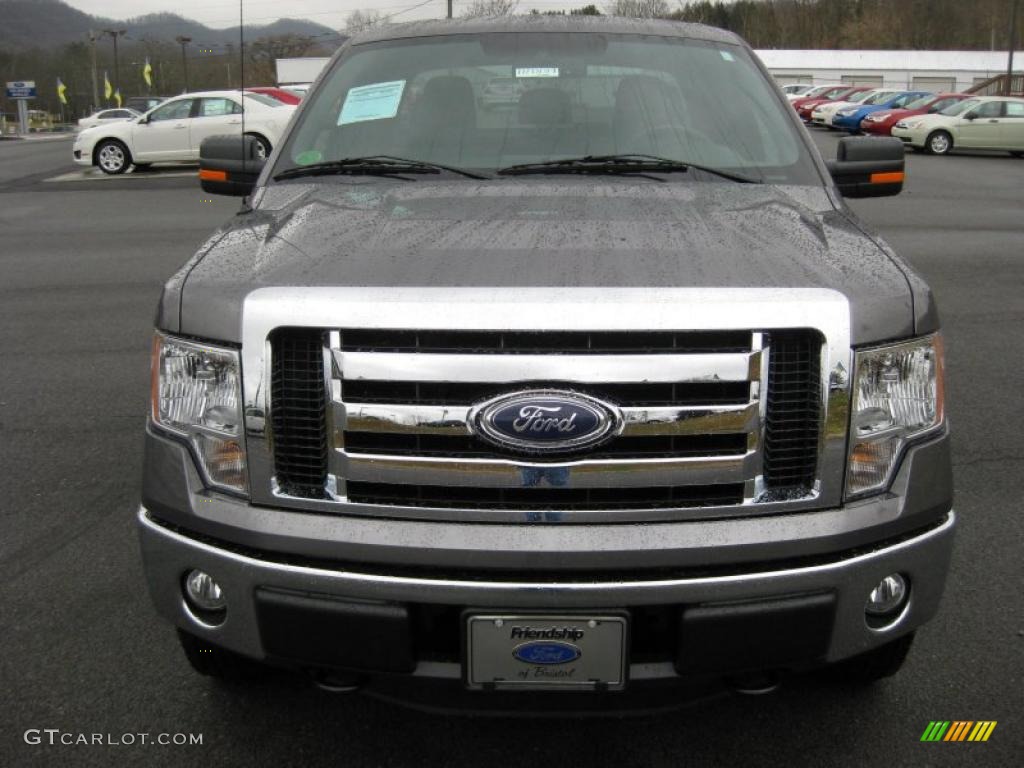 Sterling Grey Metallic 2011 Ford F150 XLT SuperCab 4x4 Exterior Photo #42318739