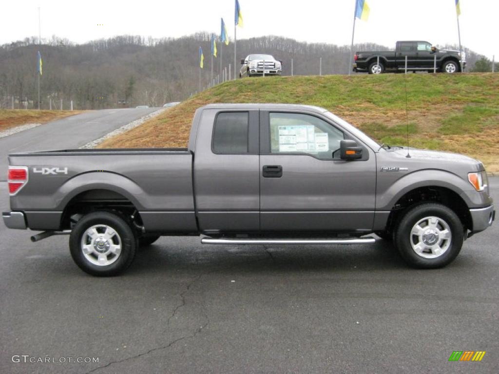 Sterling Grey Metallic 2011 Ford F150 XLT SuperCab 4x4 Exterior Photo #42318771