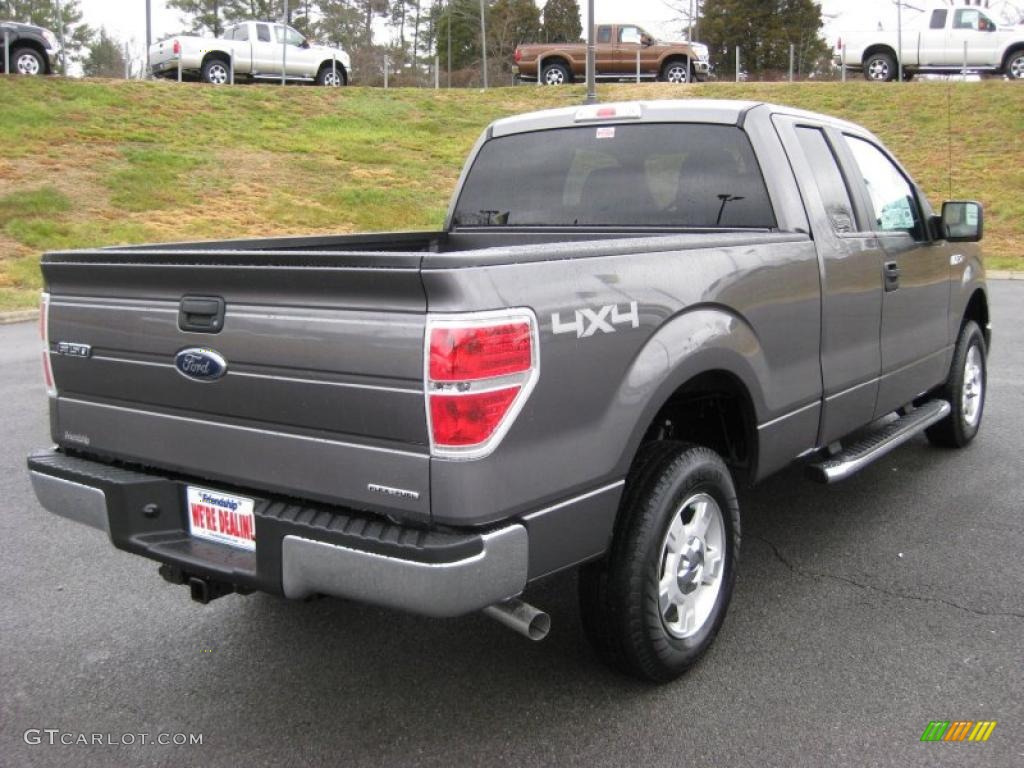 Sterling Grey Metallic 2011 Ford F150 XLT SuperCab 4x4 Exterior Photo #42318787