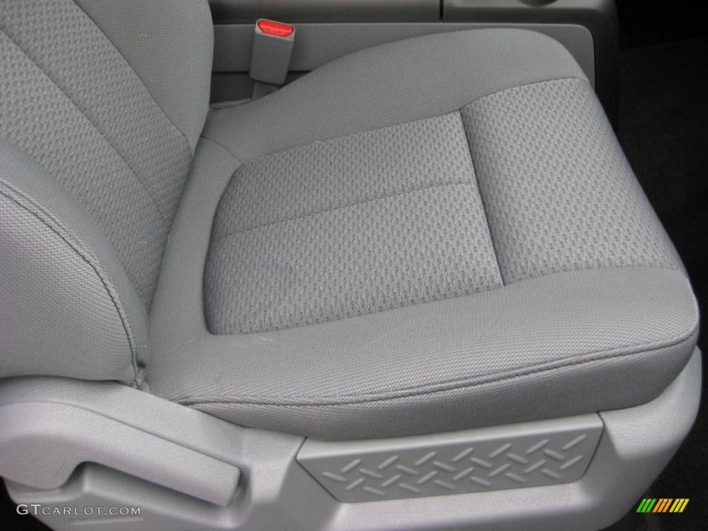 Steel Gray Interior 2011 Ford F150 XLT SuperCab 4x4 Photo #42319019