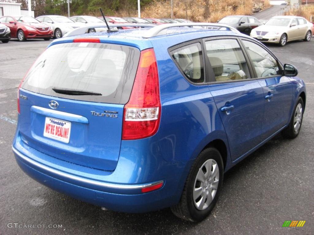 Vivid Blue 2011 Hyundai Elantra Touring GLS Exterior Photo #42319231