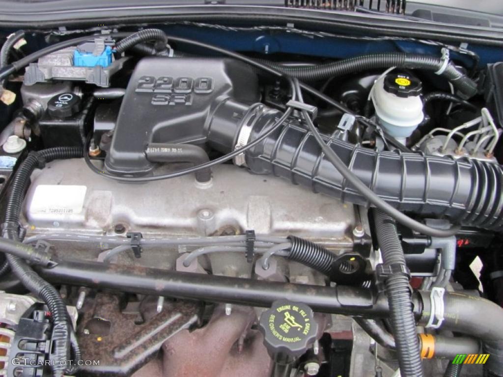 2002 Chevrolet Cavalier LS Sedan 2.2 Liter OHV 8-Valve 4 Cylinder Engine Photo #42319343
