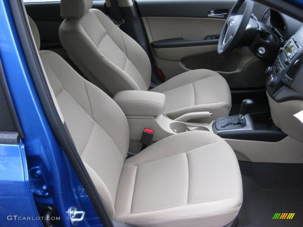 Beige Interior 2011 Hyundai Elantra Touring GLS Photo #42319435