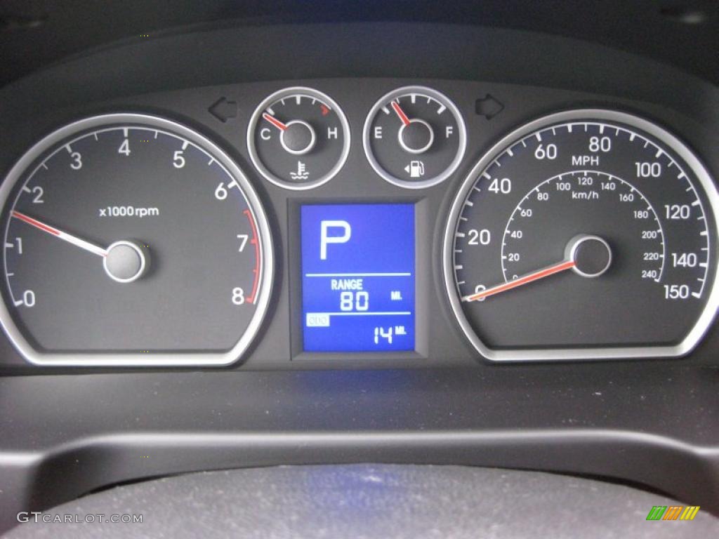 2011 Hyundai Elantra Touring GLS Gauges Photo #42319599