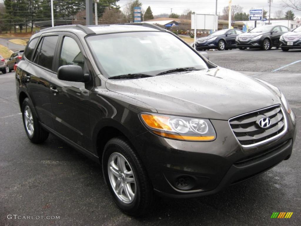 Espresso Brown 2011 Hyundai Santa Fe GLS AWD Exterior Photo #42319671