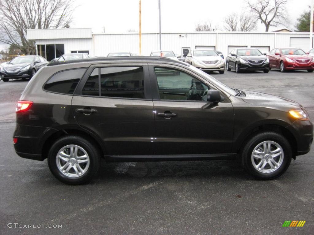 Espresso Brown 2011 Hyundai Santa Fe GLS AWD Exterior Photo #42319687