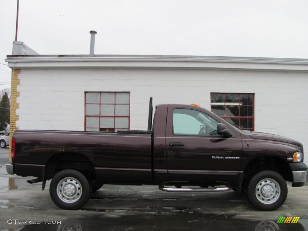 Deep Molten Red Pearl 2004 Dodge Ram 2500 ST Regular Cab 4x4 Exterior Photo #42319711
