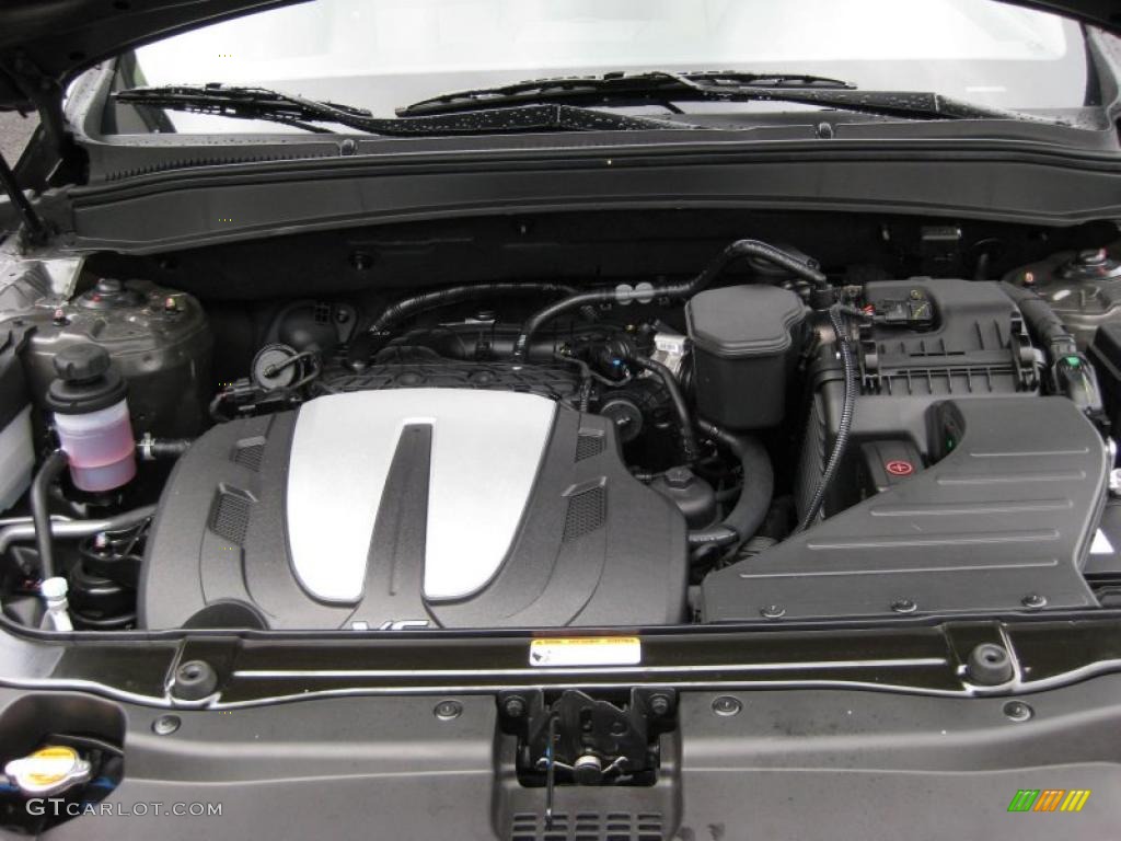 2011 Hyundai Santa Fe GLS AWD 3.5 Liter DOHC 24-Valve VVT V6 Engine Photo #42319751