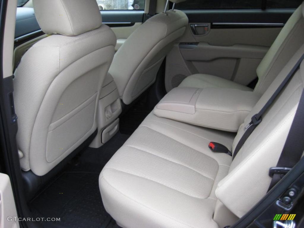 Beige Interior 2011 Hyundai Santa Fe GLS AWD Photo #42319823