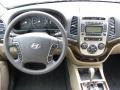 Beige 2011 Hyundai Santa Fe GLS AWD Dashboard
