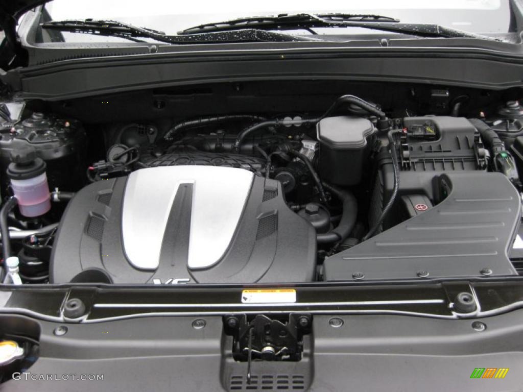 2011 Hyundai Santa Fe GLS AWD 3.5 Liter DOHC 24-Valve VVT V6 Engine Photo #42320171