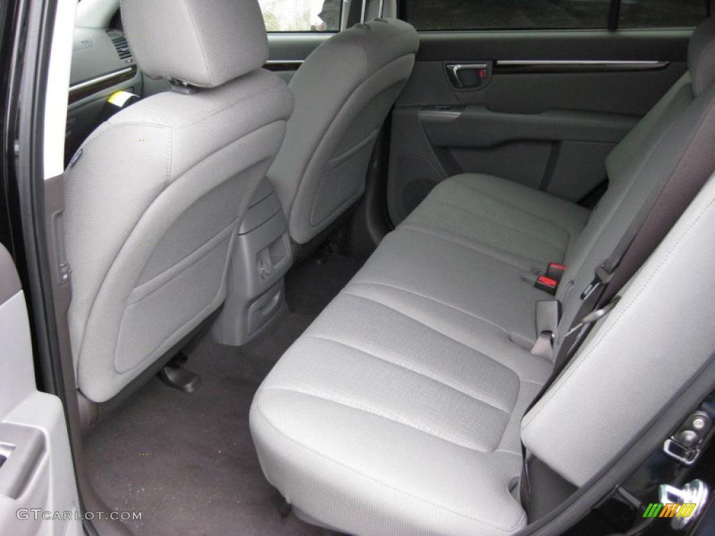 Gray Interior 2011 Hyundai Santa Fe GLS AWD Photo #42320250