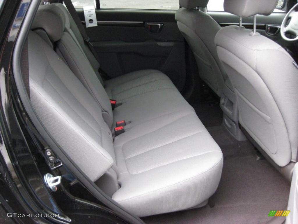 Gray Interior 2011 Hyundai Santa Fe GLS AWD Photo #42320335