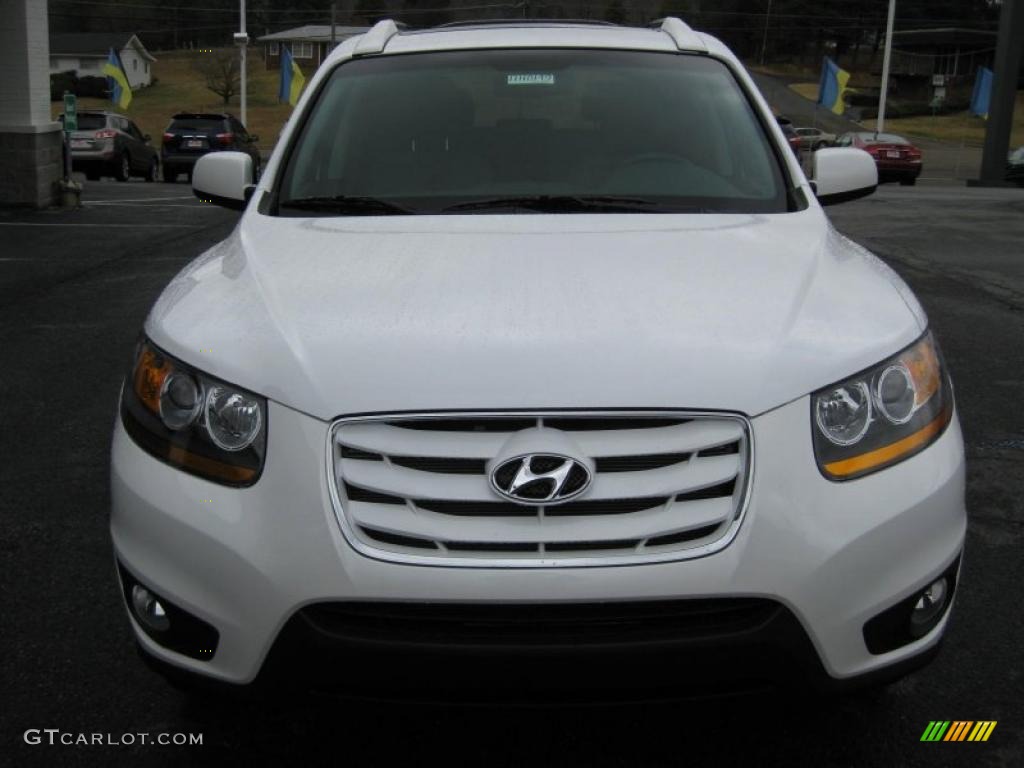 Frost White Pearl 2011 Hyundai Santa Fe SE AWD Exterior Photo #42320483