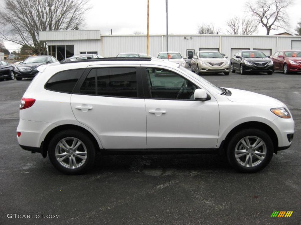 Frost White Pearl 2011 Hyundai Santa Fe SE AWD Exterior Photo #42320515