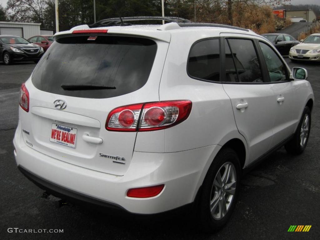 Frost White Pearl 2011 Hyundai Santa Fe SE AWD Exterior Photo #42320531